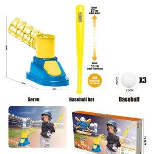 Franklin Sports MLB Pop-A-Pitch baseball batting machine. (X2398 )