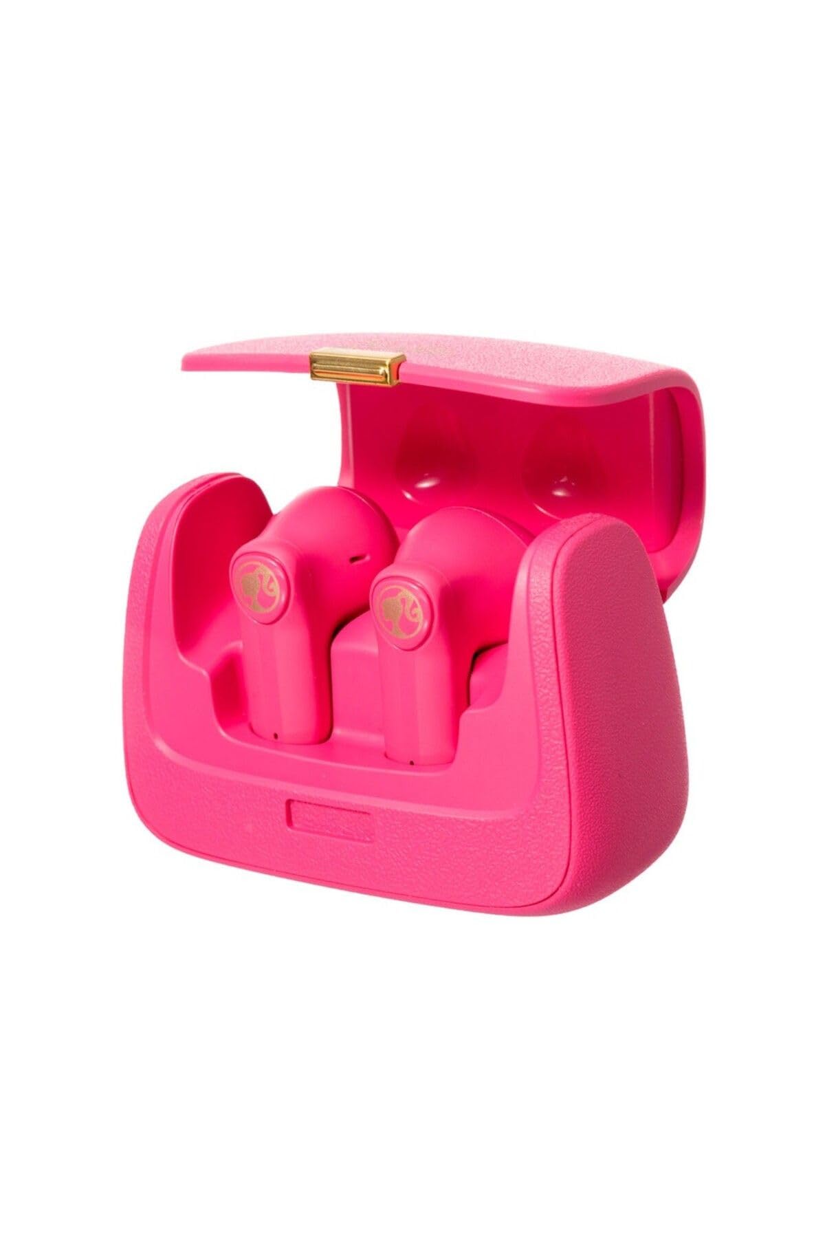 Miniso Barbie Collection Bag Style TWS Earphones Model: SX-210, Color: Pink. - Image 3