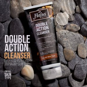 Hafsa detoxifying double action Cleanser For Women - 200 GM