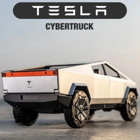 DIe-Cast Tesla Cyber Truck | Metal Model Showpiece Car (6510CH ) - Image 6