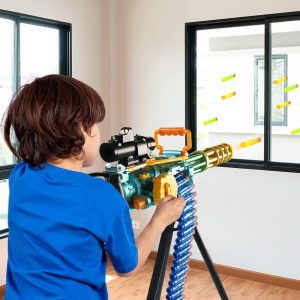 Art Creativity Dart Gun Super Powerful Electronic Gatling Toy Gun for Kids