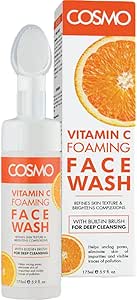 COSMO DESIGNS Skin Care Vitamin C Orange Foaming Face Wash 175ml - Image 4