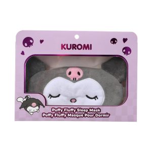 Miniso Kuromi Puffy Fluffy Sleep Mask.