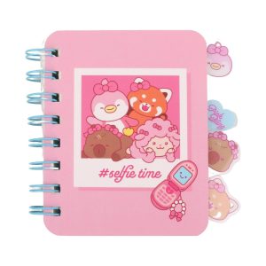 Miniso Mini Family Collection A7 Bookmark Wire-bound Book (80 Sheets).