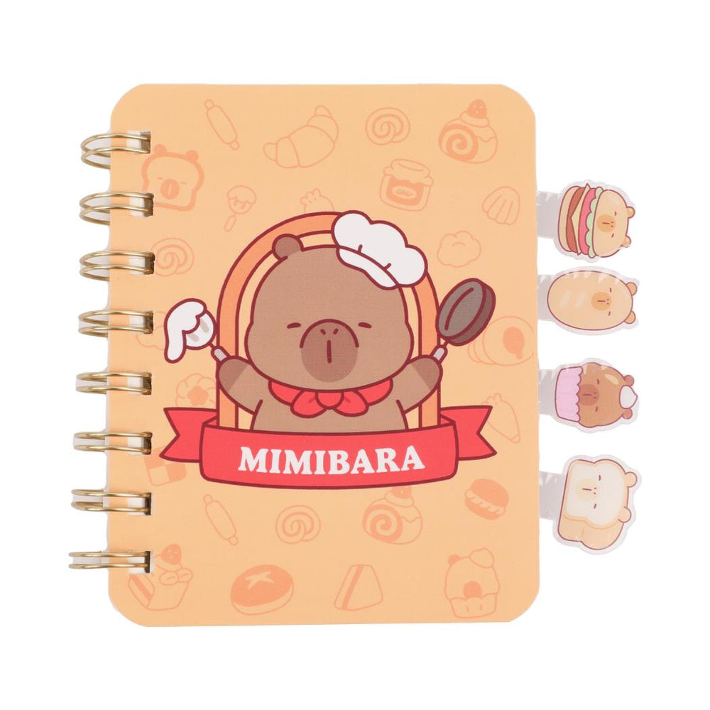 Miniso Happy Baking Collection A7 Bookmark Wire-bound Book (80 Sheets).