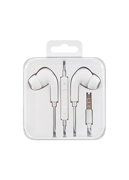 Miniso In-ear Earphones with 3.5mm Plug Model: HF248, Color: White.