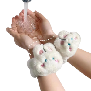 Miniso Cartoon Absorbent Wrist Strap (Bunny).