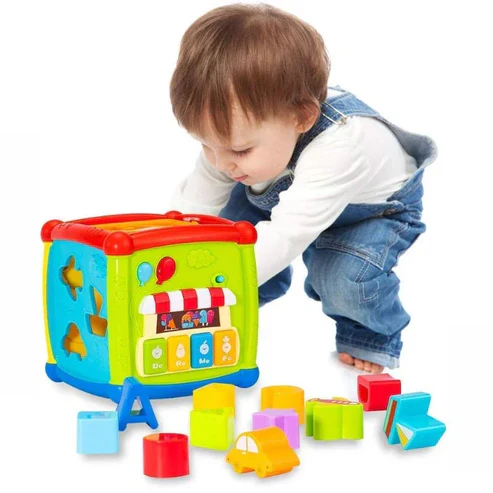 6 In 1 Fancy Cube- Musical, Educational And Learning Toy - Image 6