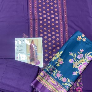 Lailama Premium Viscose Marina Collection (Unstitched) 3 Piece, Winter Collection, New Collection 2025.