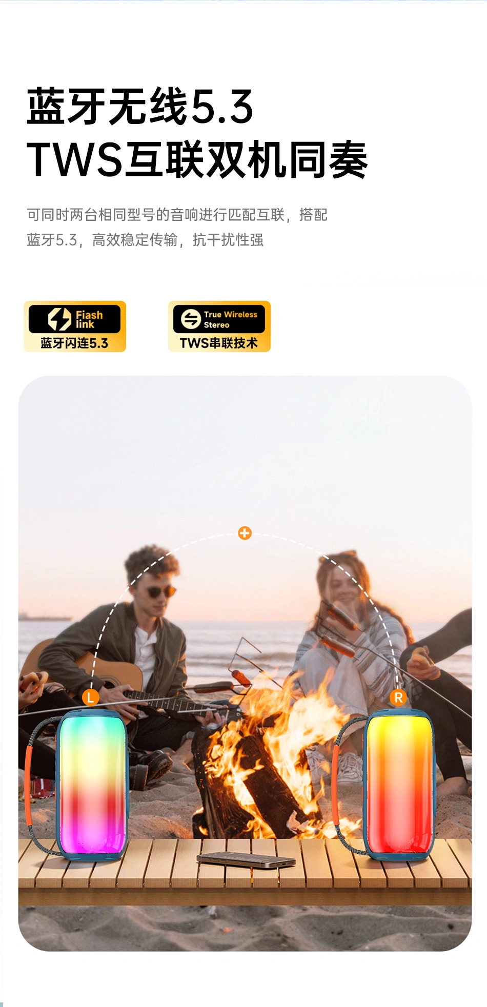 WiWU Thunder Wireless Speaker H6: - Image 7