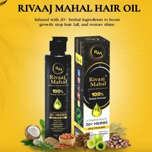 Rivaaj Mahal 20+ Herb Hair Oil 200ml