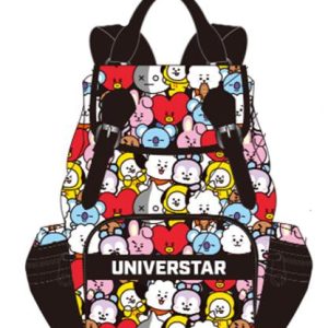 Miniso BT21 Collection Printed Backpack (Black).