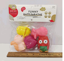 Funny Rattle & Bathe baby bath toys