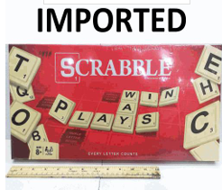 Scrabble Game Board Game Table Game(0119H )