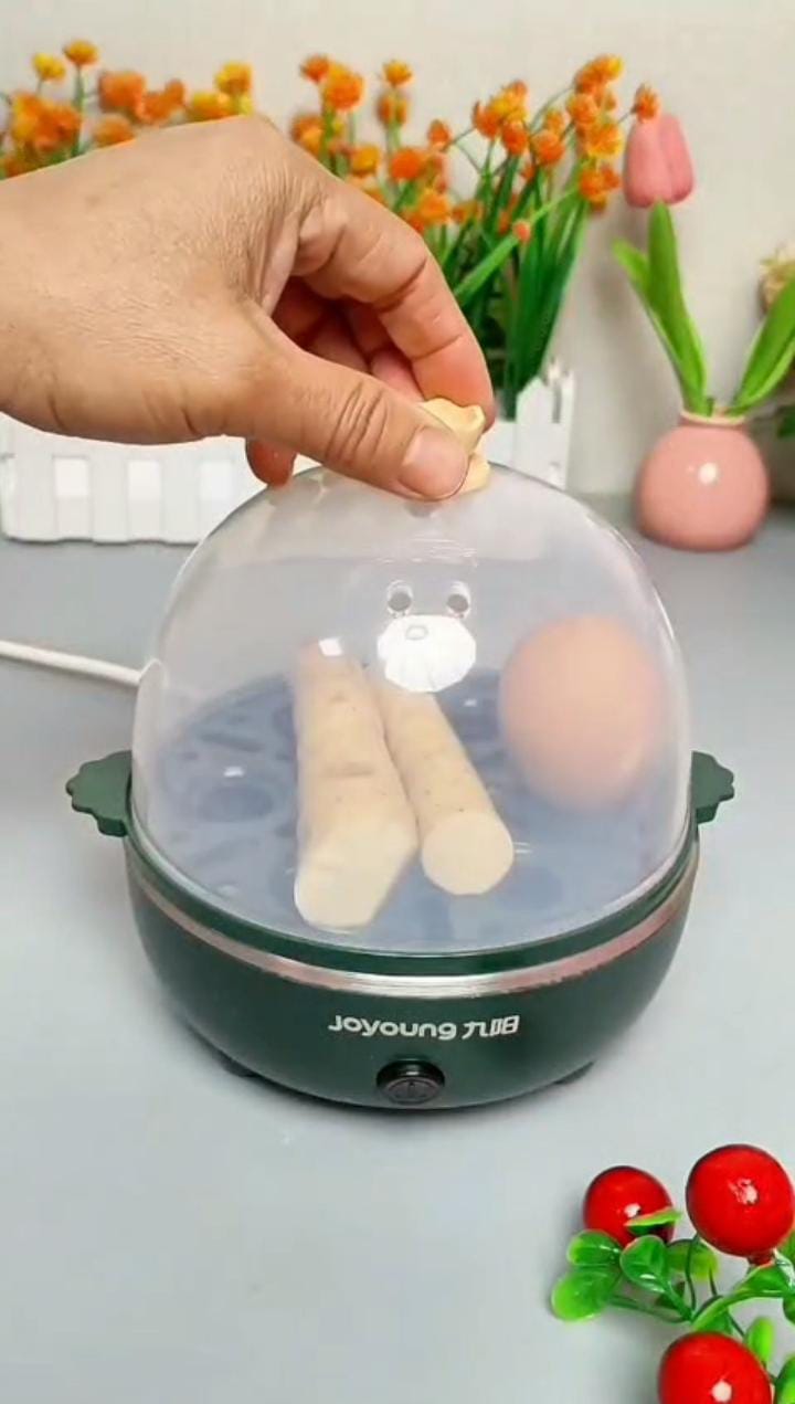 3 in 1 Electric Egg Boiler/Egg Poacher/ Egg Cooker/Vegetable Steamer /Egg Steamer: - Image 4