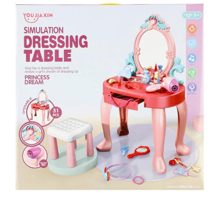 PRINCESS DREAM SIMULATION DRESSING TABLE - 31 PCS - Image 2