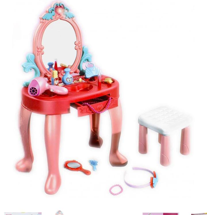 PRINCESS DREAM SIMULATION DRESSING TABLE - 31 PCS