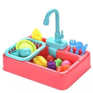 Electric dishwasher kitchen sink toy set(XS18103-1 )