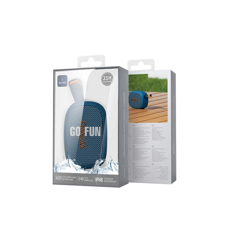 WiWU GO Fun Portable Bluetooth Speaker H1: - Image 6