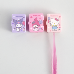 Miniso Hello Kitty and Friends Amusement Park Toothbrush Holders (2 Pack).