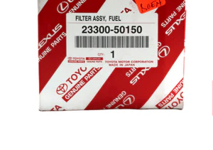 Toyota Land Cruiser FJ200 Genuine Fuel Filter OEM: 23300-50150