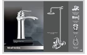 Faisal sanitary ideal series Bathroom set complete 8 pc 9207 Chrome/ Matt black