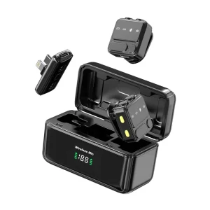 WiWU Wi-WM005 Duo Wireless Microphone ANC Bluetooth Lavalier: