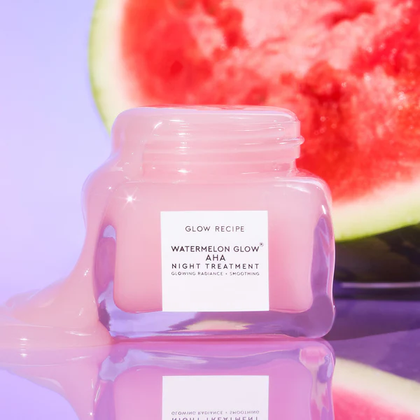 Glow Recipe Watermelon Glow AHA Night Treatment 60ML: - Image 2