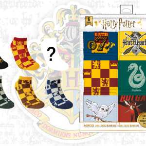 Miniso Harry Potter Ankle Socks Surprise Box (6 Pairs).