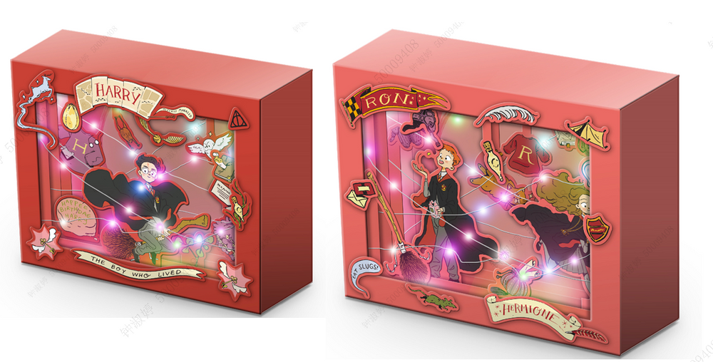 Miniso Harry Potter Hanging Decoration with Lights (2 Assorted Models) (PDQ).