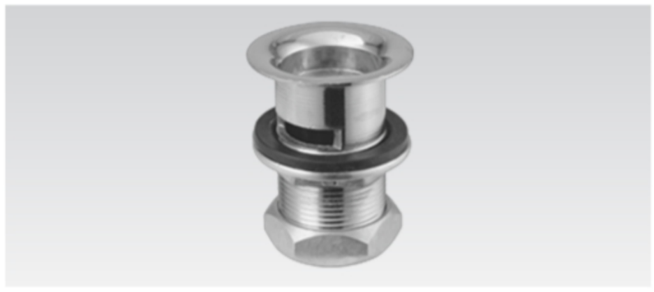 Faisal Sanitary 550 Waste Basin 11/4 Deluxe Range (Chrome)