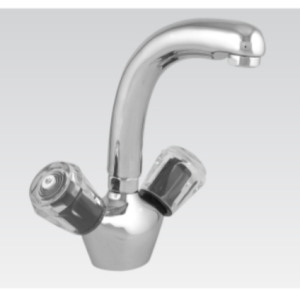 Faisal Sanitary 516 Basin Mixer Super Deluxe Range Chrome