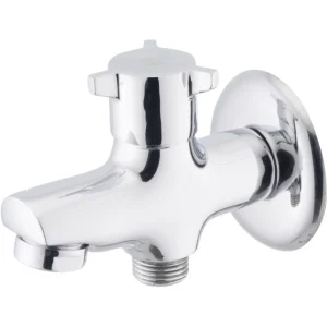 Double Bib Cock Single Head Diamond Series By Faisal Sanitary 7103: