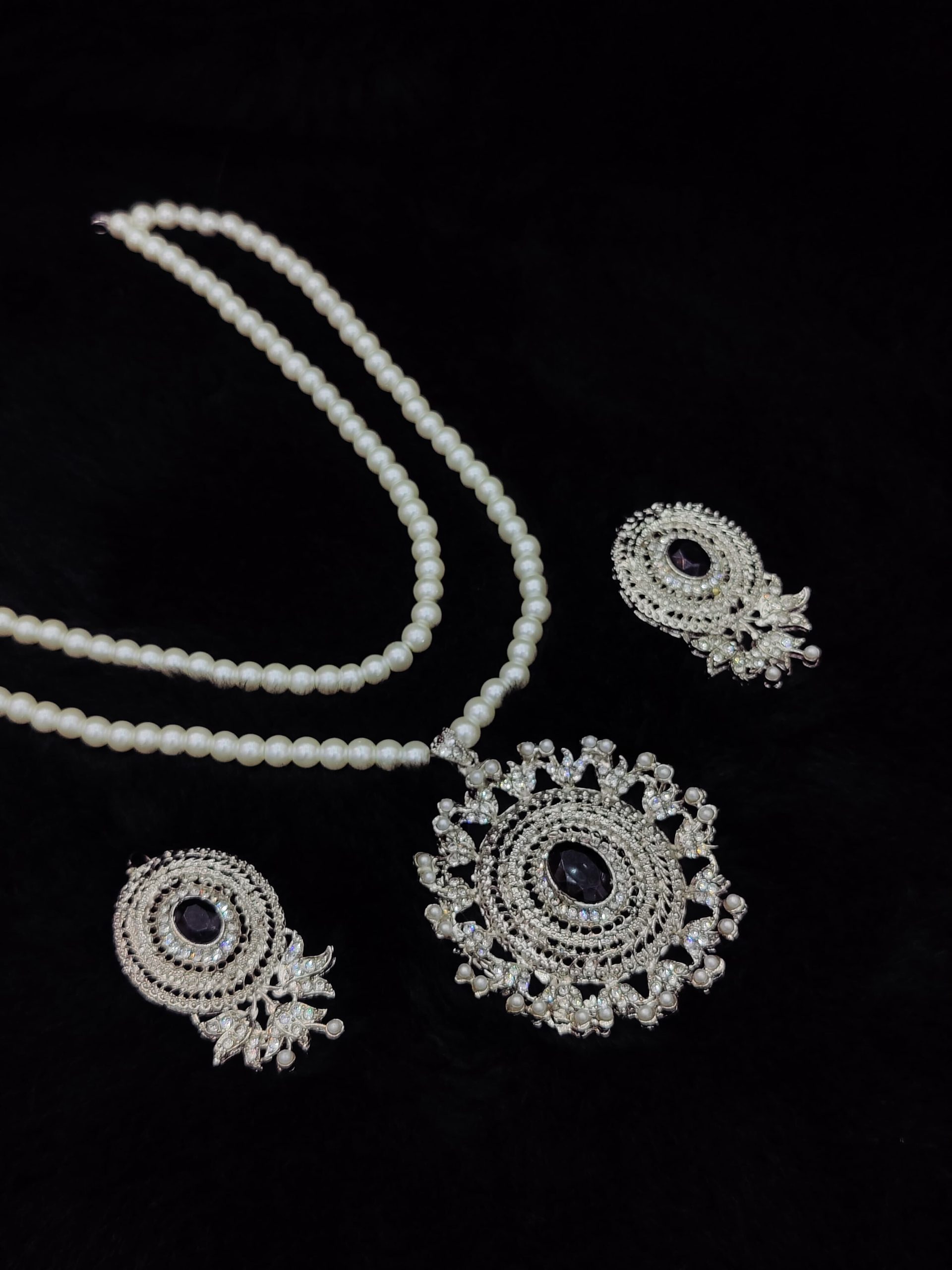 Casting Made Mala Set Exclusive By Unique Fancy Jewellery. - Image 7