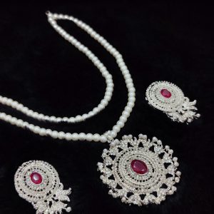 Casting Made Mala Set Exclusive By Unique Fancy Jewellery.