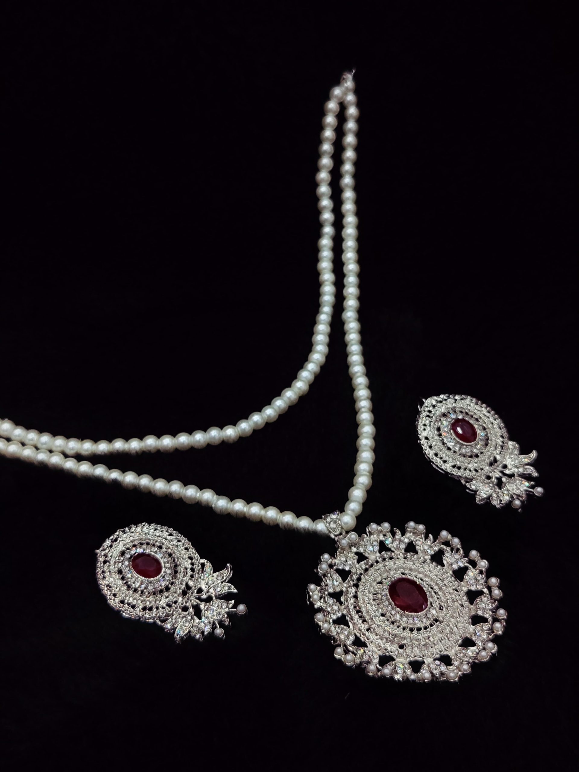 Casting Made Mala Set Exclusive By Unique Fancy Jewellery. - Image 2