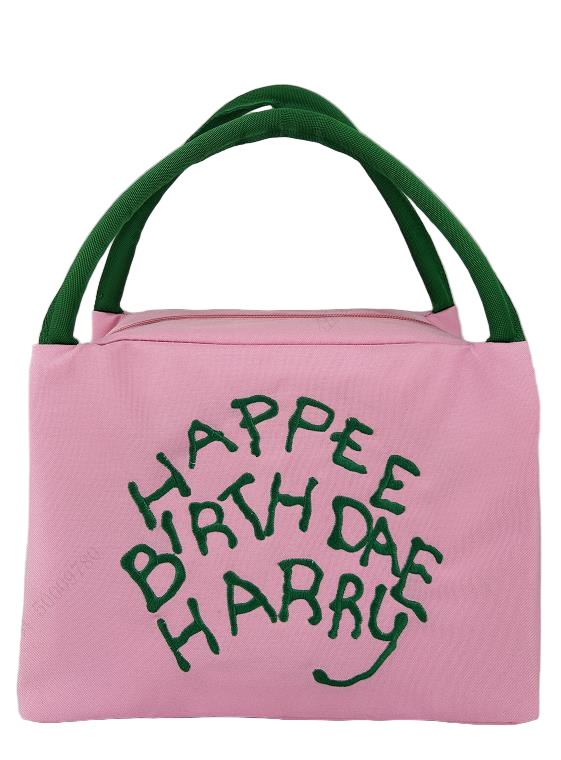 Miniso Harry Potter Color Blocking Lunch Bag.