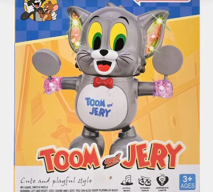 DANCING TOM CAT WITH LIGHT & SOUND FOR KIDS(QF378-7 ) - Image 4