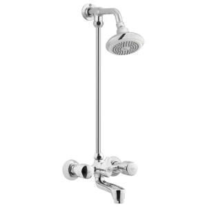 Faisal Sanitary  Plastic head 527 Sink Wall Shower 2 Knob W / Jet Shower Deluxe Range