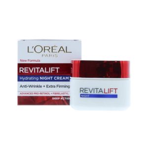 L'Oreal Revitalift Anti Wrinkle Moisturizing Night Cream 50 ml.