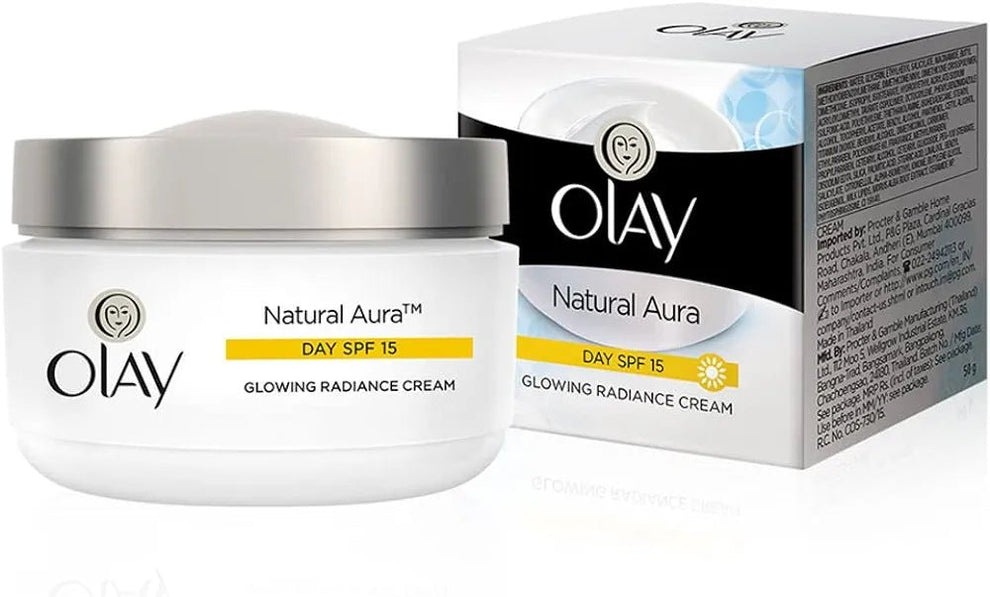 Olay Natural White Day Cream SPF15 + Night Cream, 50 ml. - Image 3