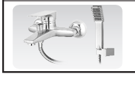 Tub Mixer 8102A Opera Series: