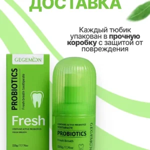 Gegemoon Toothpaste with probiotics Fresh, green, 220g: