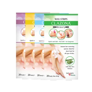 Clazona Body Wax Strips (20 Strips)
