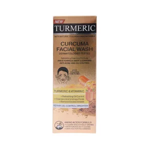 WOKALI TURMERIC FACE WASH CURCUMA OIL CONTROL 120 ML