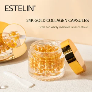 ESTELIN 24K Gold & Collagen Age-defying Capsule Cream 60g: