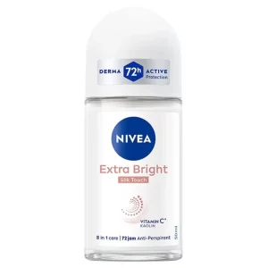 Nivea Extra Bright Silk Touch Anti Perspirant Roll On 50ml
