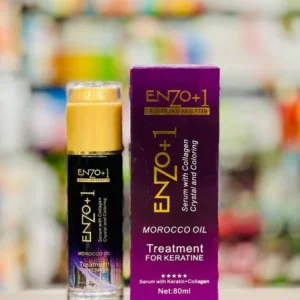 Enzo Brazilian Keratin Hair Serum with Keratin & Collagen 80ml