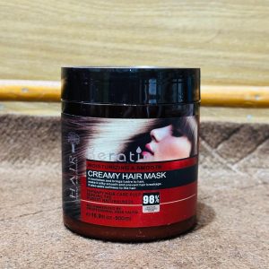 Keratin Moisturizing & Smooth Creamy Hair Mask for Hair Fall 500ML: