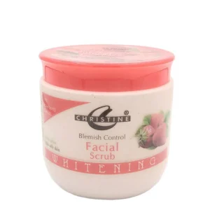Christine Whitening Scrub Jar (Strawberry Extracts)